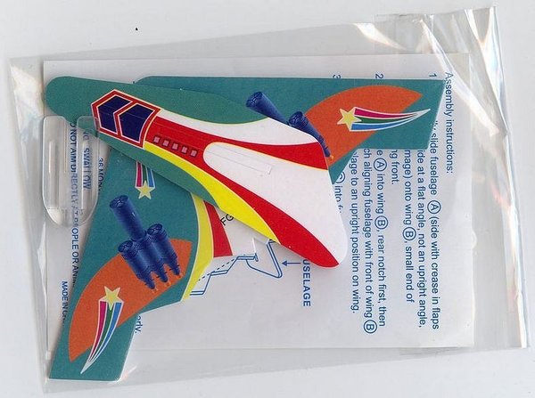 Styropor-Flieger 48 Stück - Kinderspielzeug Zahnarzt