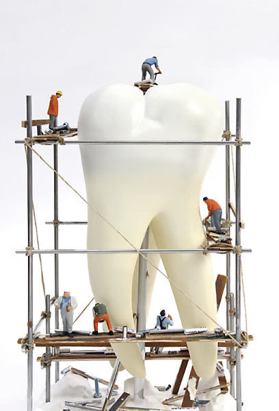 Bilddruck - Baustelle 10 - Zahnarztpraxis