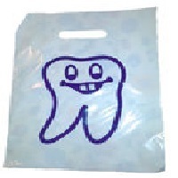 Tragetasche Zahn 100 Stück - Trage Tasche Kinderartikel Zahnarzt