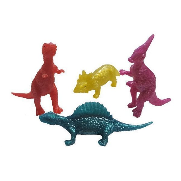 Stretch-Dinos - Dino Figuren - 48 Stück - Kinder Zahnarzt