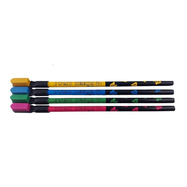 Bleistifte mit Radierzahnbürste