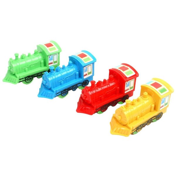 Lokomotive mit Rückzug 24 Stück - Kinderspielzeug Zahnarzt